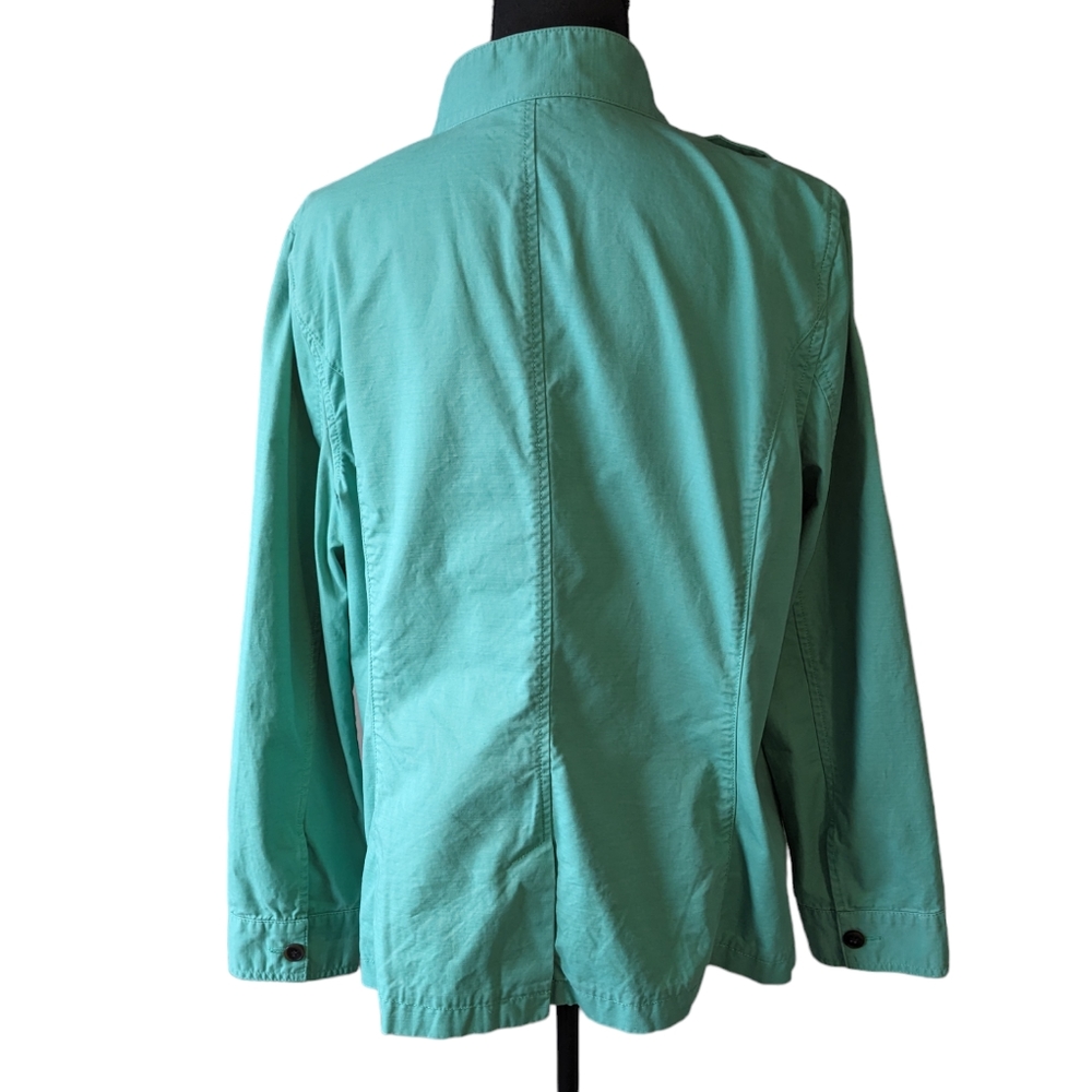 Talbots Green Utility Jacket - Picture 5 of 10